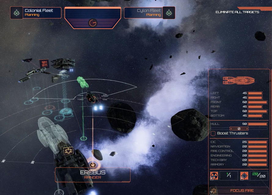 Battlestar Galactica Deadlock Screenshot