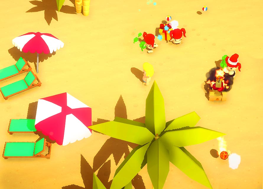 Beachfight.io スクリーンショット