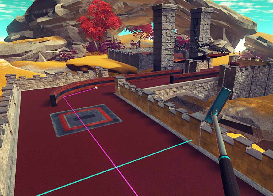 Cloudlands: VR Minigolf Screenshot