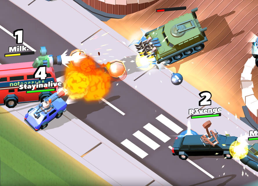 Crash of Cars Screenshot
