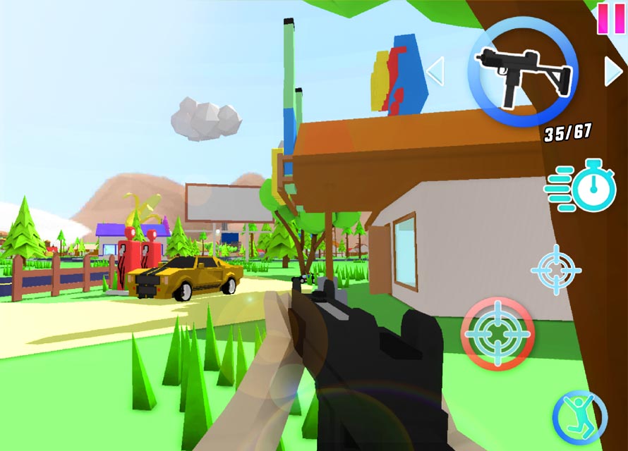 Dude Theft Wars Screenshot