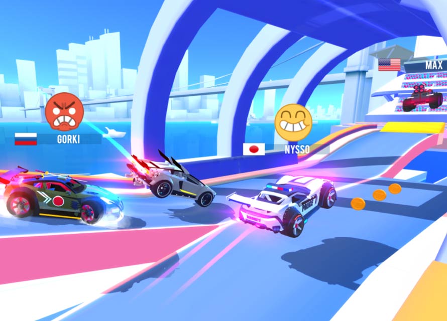 SUP Multiplayer Racing Screenshot