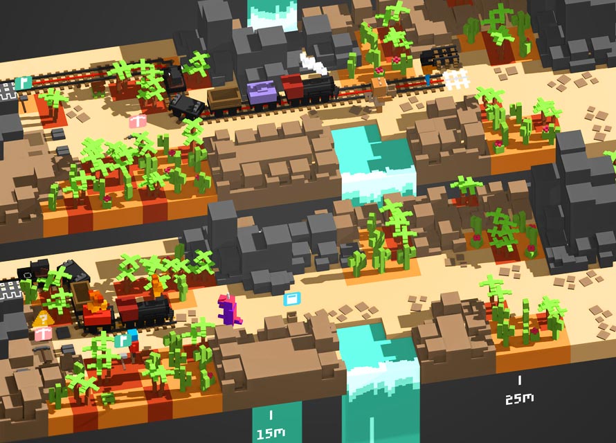 Unrailed Screenshot