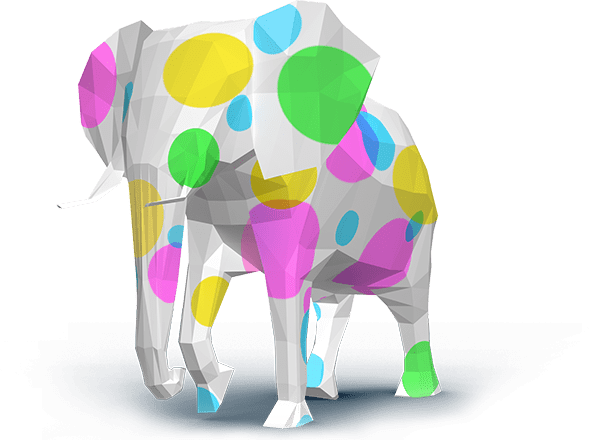 Paintball Elephant